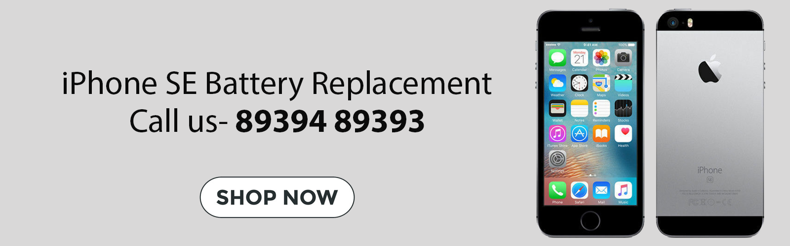 iPhone SE Battery Replacement Price Chennai