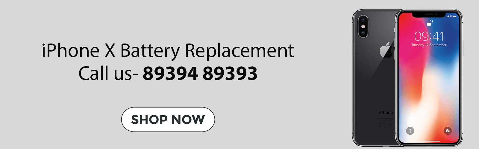 iPhone X Battery Replacement Price Chennai
