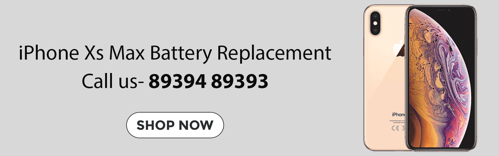 iPhone XS Max Battery Replacement Price Chennai